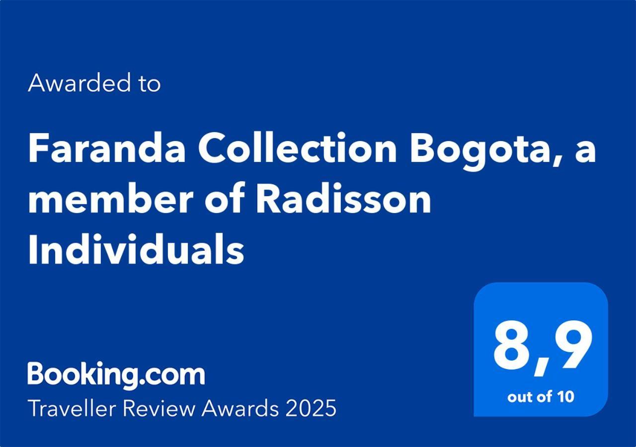 فندق Faranda Collection Bogota, A Member Of Radisson Individuals المظهر الخارجي الصورة